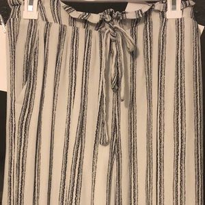Cute Flowy Striped Boho Pants ✨like new✨